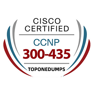 Latest Cisco CCNP 300-435 ENAUTO Exam PDF Dumps